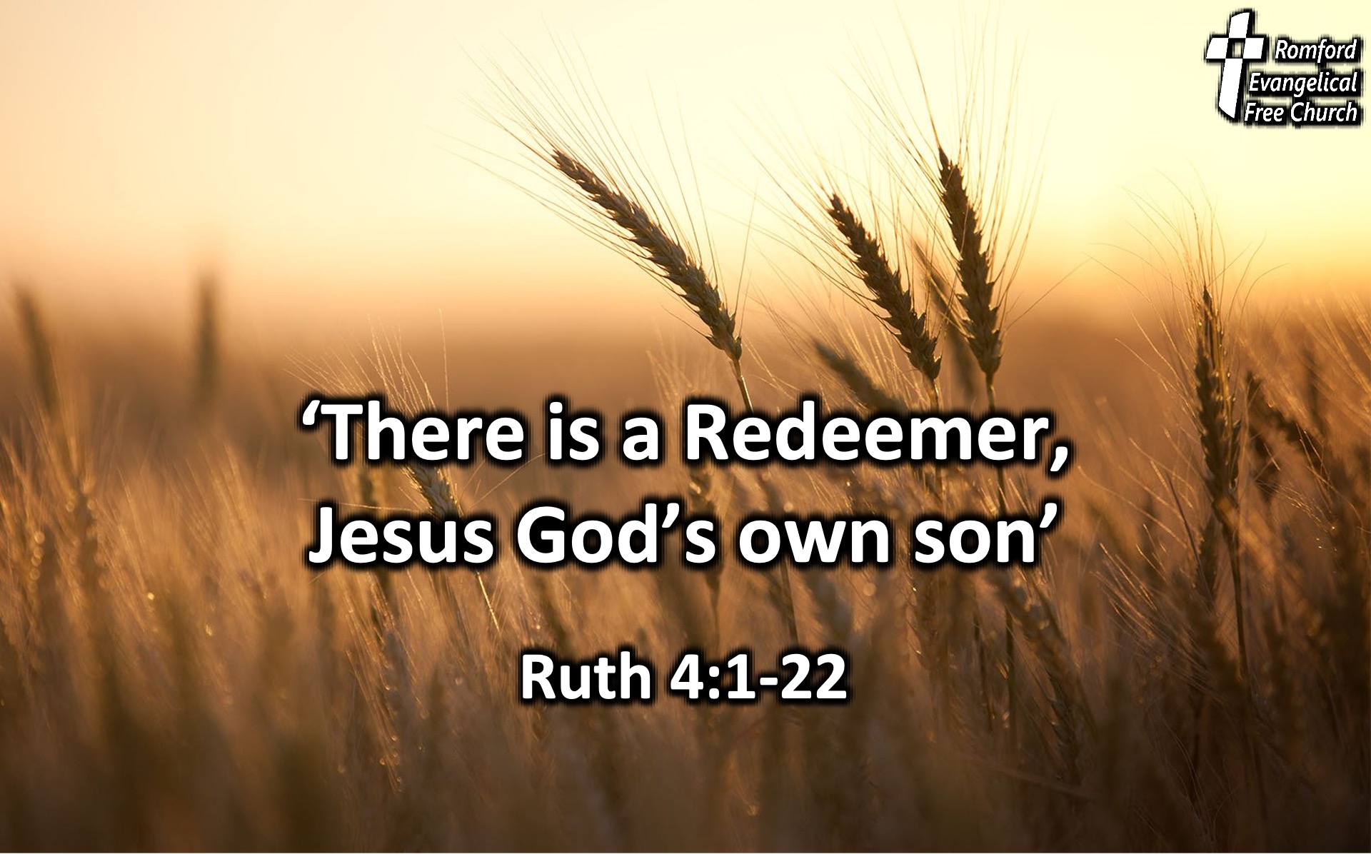 There is a Redeemer, Jesus God's Own Son
